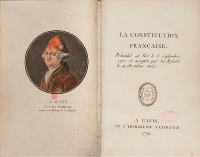 Французская конституция 1791. Конституция 1791 г во Франции. Принятие Конституции 1791 года во Франции. Первая Конституция Франции 1791. Конституция Франции 1791 картинка.