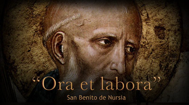 San Benito de Nursia creador del Monacato Medieval